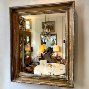 Gilt and Carved Mirror 